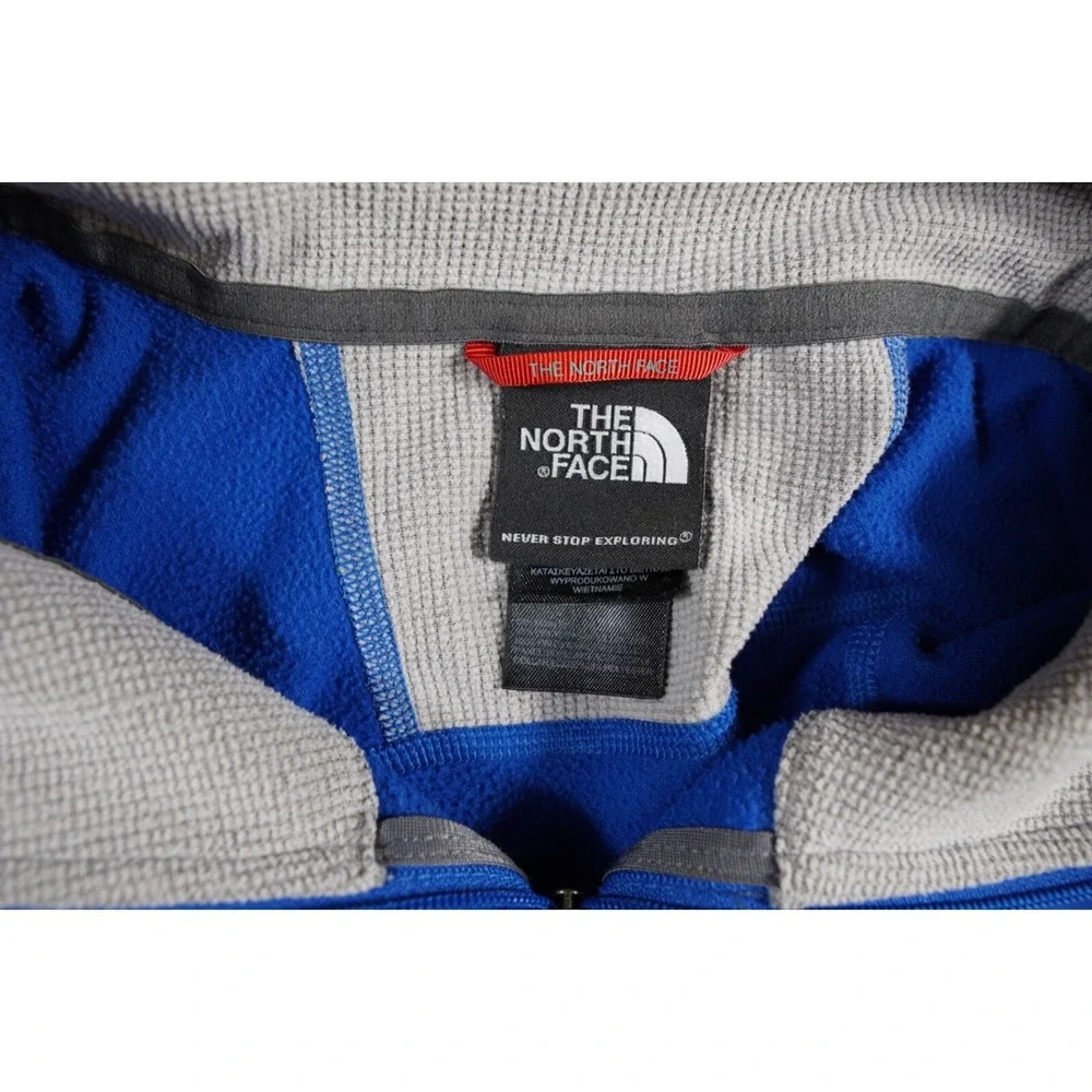 The North Face Pullover‎ Men's M Blue Sweater Quarter Zip Long Sleeve Flashdry